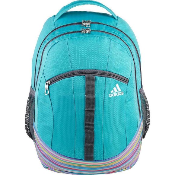 Adidas Stratton Backpack Aqua Blue New NWT